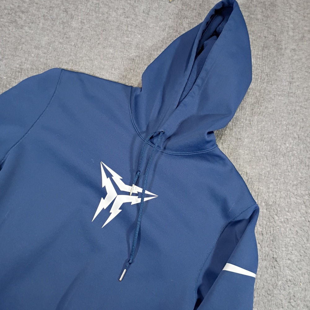Vintage Kobe Bryant Nike Therma-FIT Hoodie Mamba Mens Medium Navy Blue Y2K